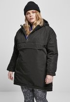 Urban Classics Pullover Jas -5XL- Long Oversized Zwart