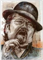 Poster - Andre Hazes Senior - 70 X 50 Cm - Multicolor