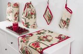 Tafelloper - luxe gobelinstof - Christmas Armin - Kerst - Loper 100 cm