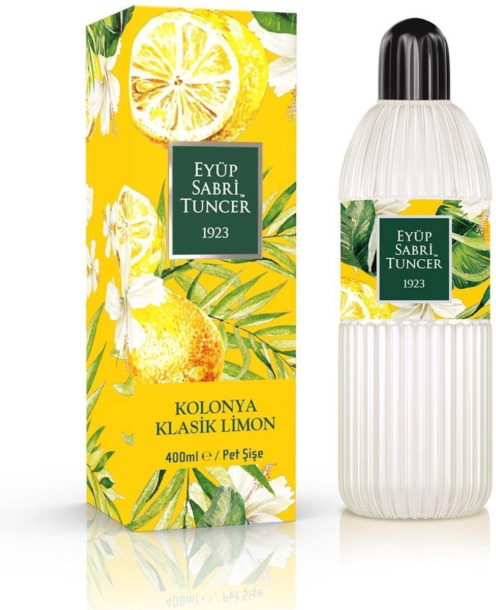 Eyup Sabri Tuncer - Klassieke Citroen - Eau de Cologne - 400ml - (Kolonya / Desinfectie / Aftershave)