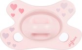 Difrax Fopspeen Dental Newborn Junior Siliconen Roze