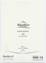 Tomoe River Paper A4 / 50 Vel = 100 Pagina’s, 52g/m2 Dotted Cremè  Papier