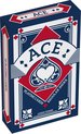Afbeelding van het spelletje Ace Speelkaarten Linnen Structuur 5,6 X 8,7 Cm Blauw 55-delig