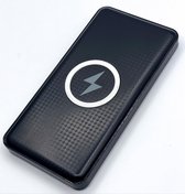 HiCHiCO 10000mAh Power Bank Wireless Charger Zwart