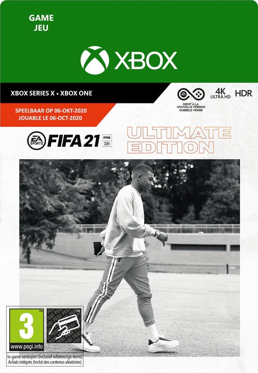 FIFA 21 Ultimate Edition Xbox Series X/S/Xbox One Download Games
