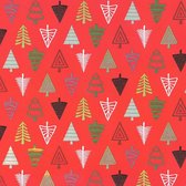 Cadeaupapier inpakpapier geschenkpapier rol Kerst Silver 50 centimeter x 200 meter