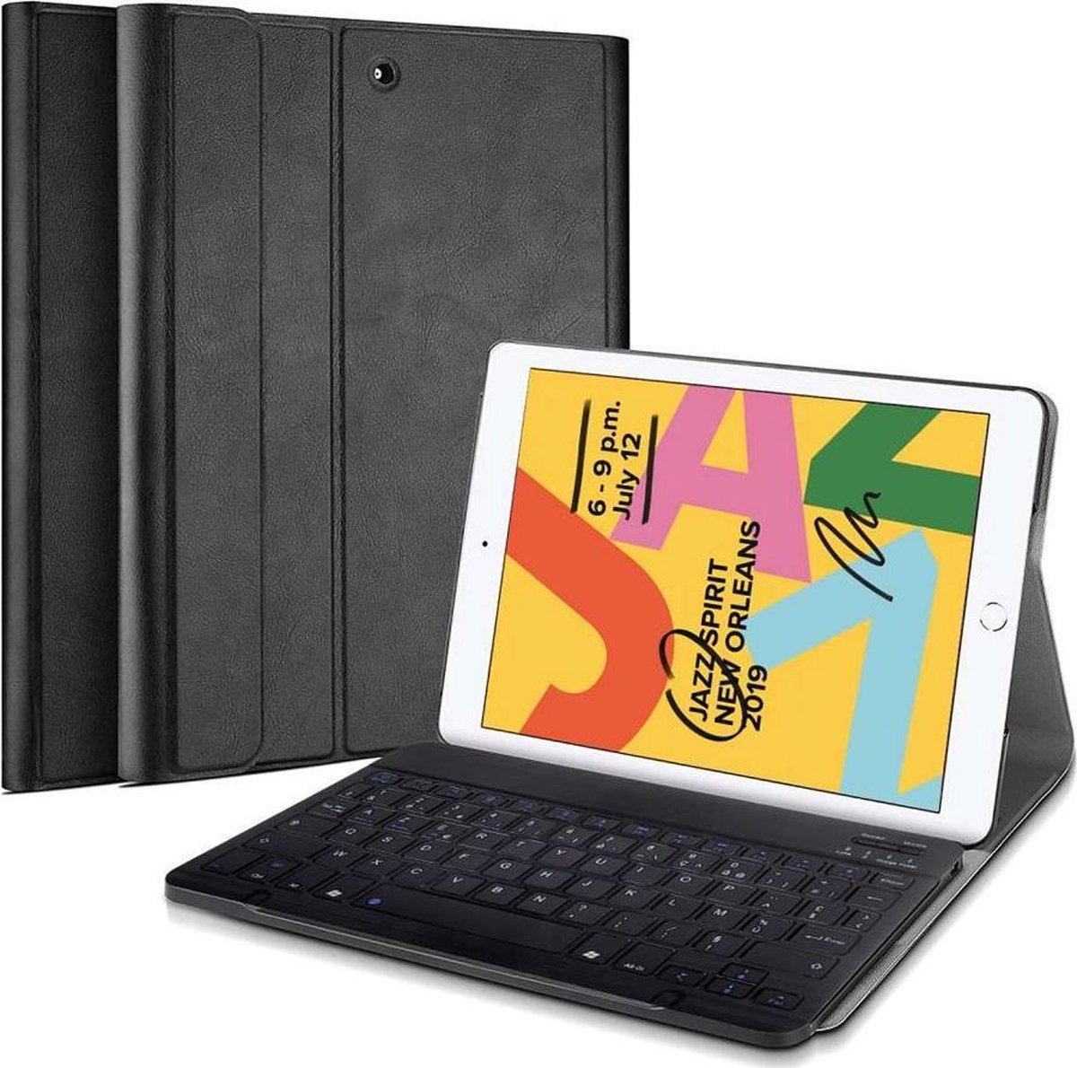 Clavier Bluetooth iPad Azerty Coque 11'' Gecko Covers - Noir p. Apple iPad  Pro - Français