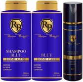 Robson Peluquero COMBO Kit Homecare BLUE 2X300ml&Hair Finisher Blue 250ml