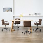 Eetkamerstoelen verstelbaar set van 4 stuks (Incl LW anti kras viltjes) - Eetkamer stoelen - Extra stoelen voor huiskamer - Bureau stoel - Dineerstoelen – Tafelstoelen