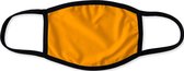 Mondkapje wasbaar | Mondmasker | Mondkapje met print | Kleur: Oranje
