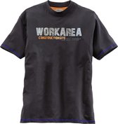 Terrax T-Shirt Zwart&Blauw - Werkkleding - M