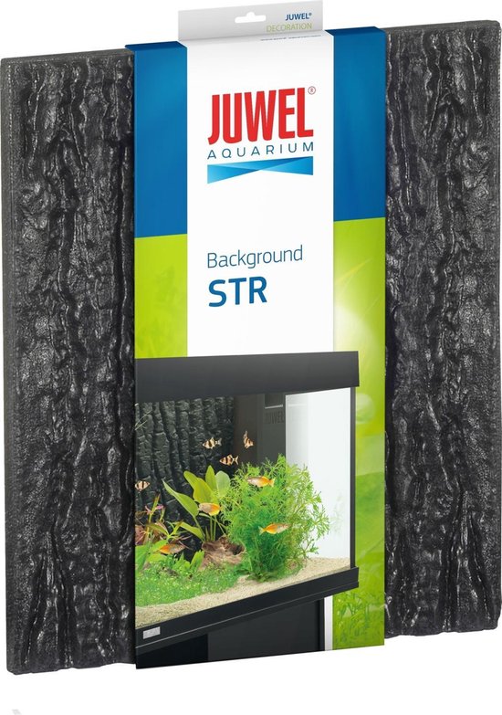 Juwel Achterwand - Aquarium Decoratie - 50 cm x 60 cm - Zwart