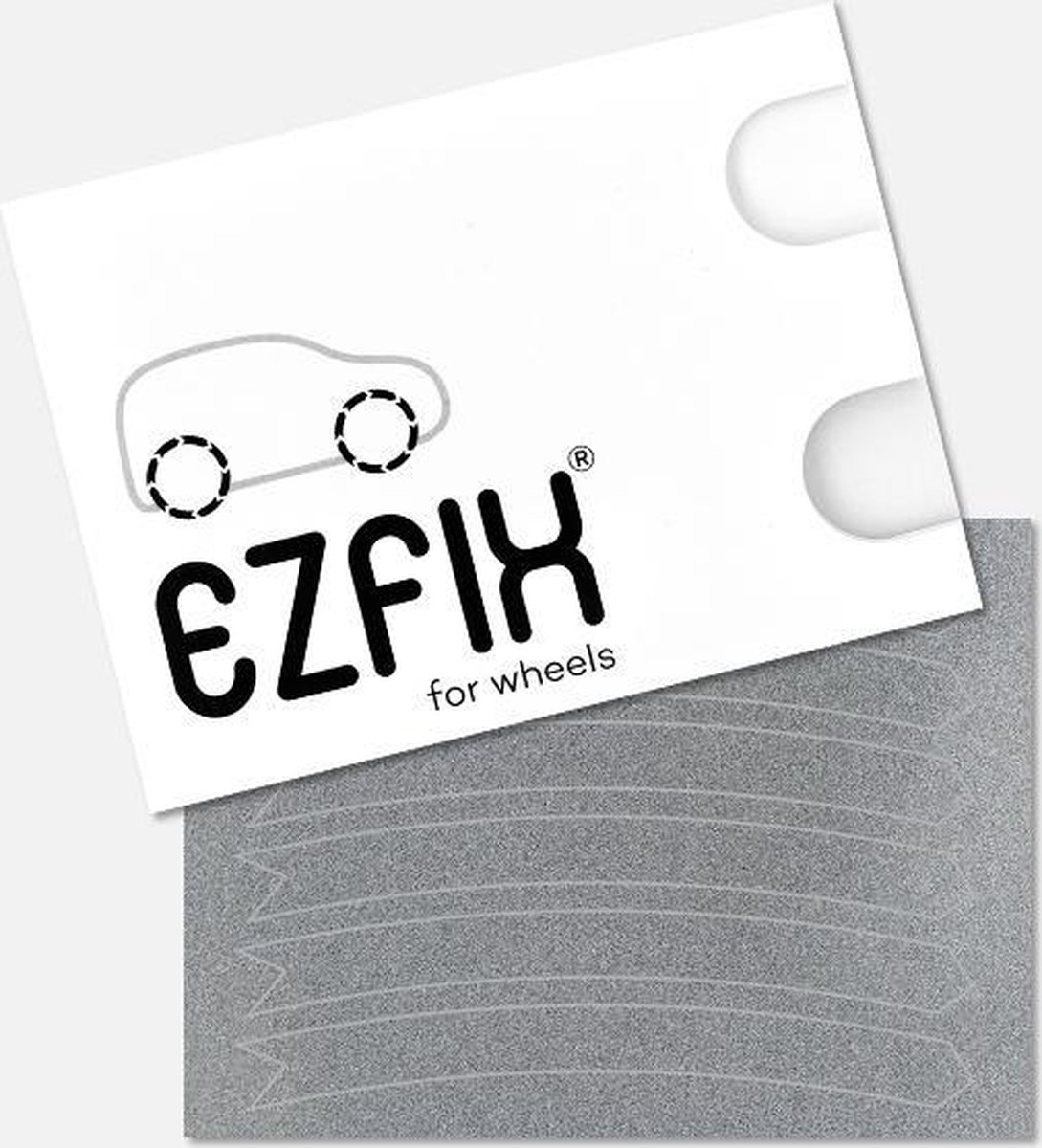 EZFIX for wheels krasverwijderaar: in Mid Grey Matt voor alle Tesla modellen