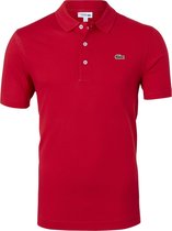 Lacoste Sport polo regular fit stretch - rood -  Maat: 6XL
