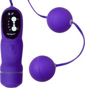 Trinity Vibes - Purple Vibrating pleasure balls - 5 Function - Deluxe Kegel Exercise Balls - Pelvic Floor Exerciser - Tightening & Strengthen Bladder Control posibilities – might help Prevent