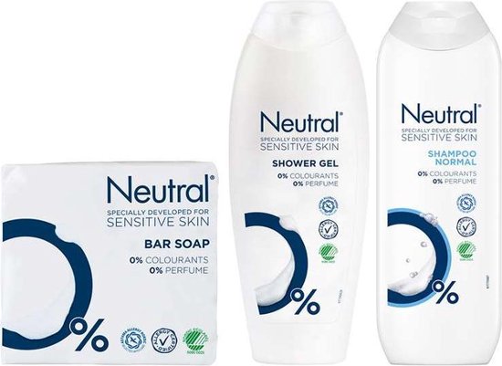 Neutral Parfumvrij - Shampoo + Douchegel 2 x gram Zeep | bol.com