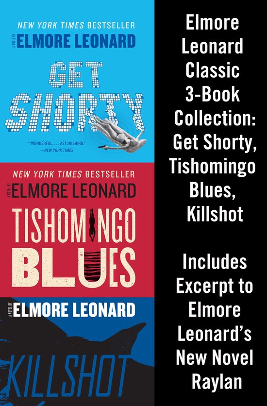 Elmore Leonard Classic 3-Book Collection - cover