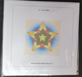 Diamond Painting kerstkaart ster (21)