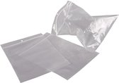 Kortpack - Gripseal zakjes - Set 5 x 100 in 5 Maten - Transparant - Stripzakjes -Hersluitbare zakjes - (045.1000)