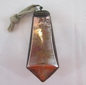 Kersthanger, brons, zwaar glas, 12 stuks Ø assorti 7 t/m 13 cm
