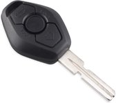 Autosleutel 3 knoppen Youngtimer met HU58 blad geschikt voor Bmw sleutel 3 / 5 / 6 / 7 Series Z3 / Z4 / X3 / X5 / Z8 / bmw sleutel behuizing.