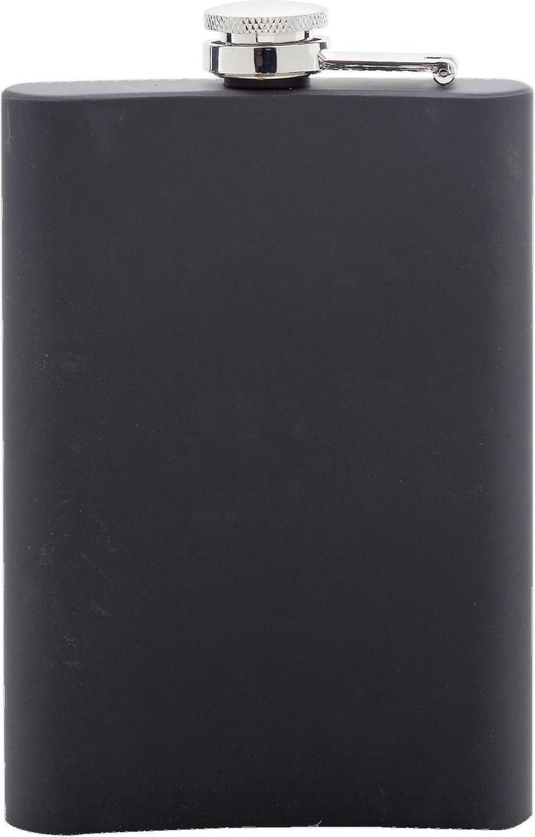 Borstflesje Whisky 0.237l Zwart