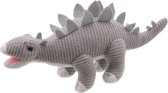 Wilberry | Knitted | Dinosaurus Stegosaurus + Felicitatiekaart | Lief, stoer en aparte knuffels | Kwaliteitsproduct