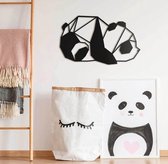 Metalen Decoratie - Panda Wanddecoratie - Hoagard Wall deco | Panda | Muurdecoratie| Decoratie Inspiratie voor de Babykamer