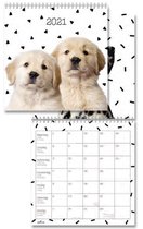 Dogs Kalender 2021 - maandkalender - 29x29cm