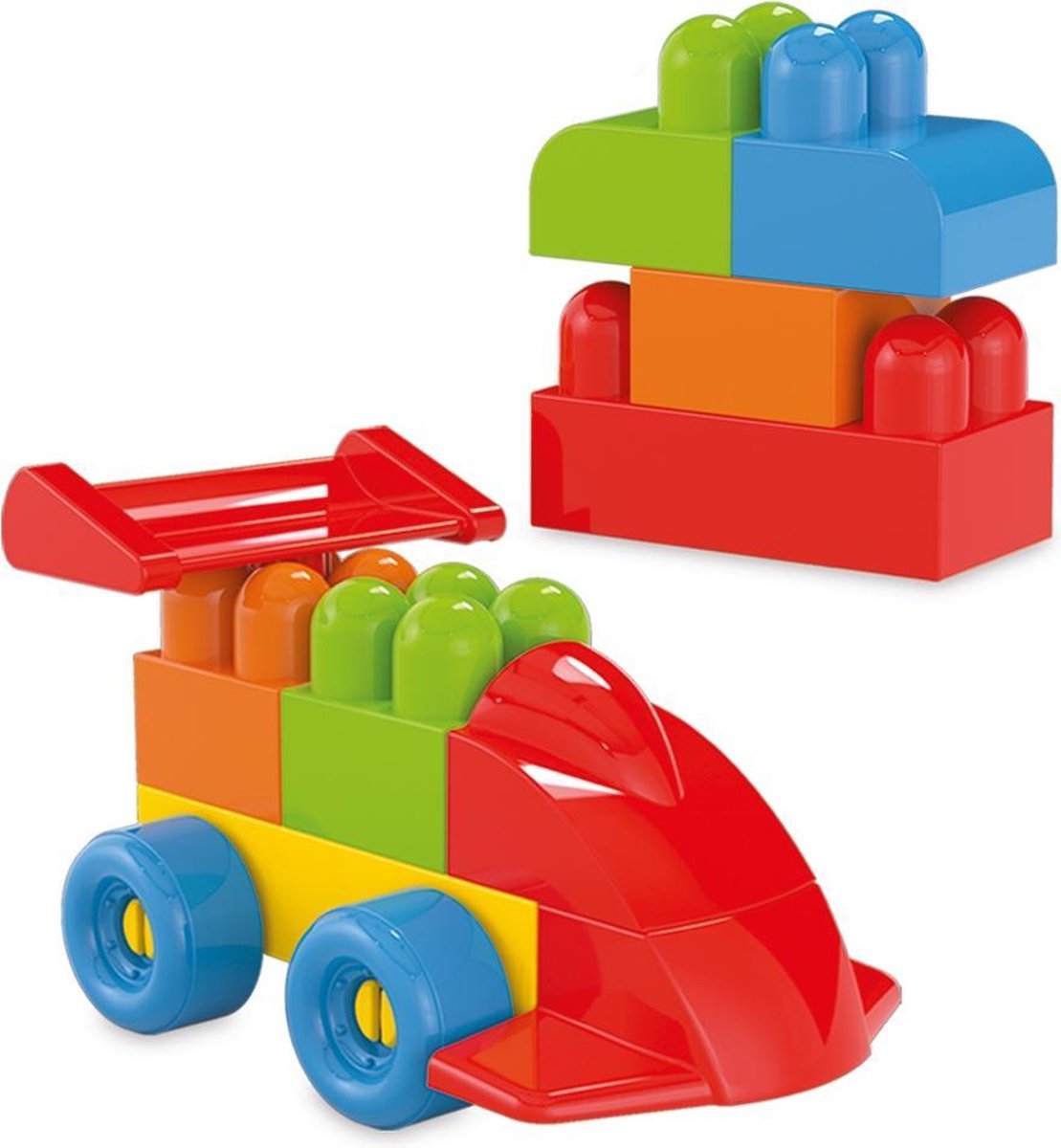 Dede Multi Blocks - Speelgoed blokjes - Speelgoed auto