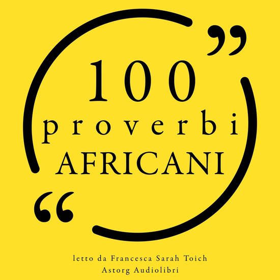 100 proverbi africani - cover