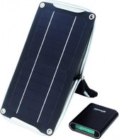 Zonnelader met accu - Crocodile - Powerbank - Zonnepaneel - Opladen - 10400 mAh - USBc