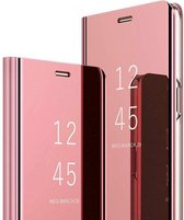 FONU Clear View Case Hoesje Samsung Galaxy A50 - Roze
