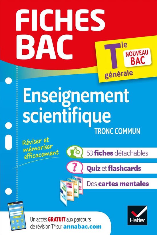 Fiches bac Enseignement scientifique Tle - Bac 2025 (ebook), Collectif 