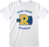 Riverdale Heren Tshirt -2XL- River Vixens Wit