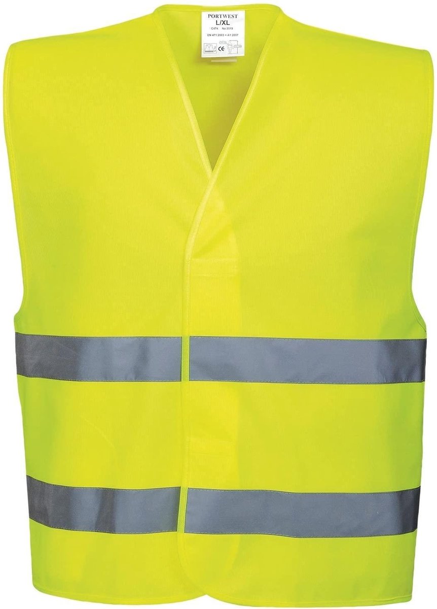 Portwest C474 Hi-Vis Two Band Vest