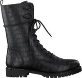 Omoda Bee 303 Veterboots - Laarzen Met Veters - Dames - Zwart - Maat 36