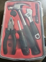 Gereedschapset 17-delig - 60% korting op de adviesprijs! Hamer Tangen schroevendraaiers toolset back office kantoor relatiegeschenk sinterklaas kerst