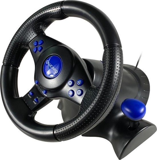Remarquable PS4 Stuur - F1 Stuur PS4 - Racestuur - Stuur Playstation 4 - Met Pedalen - Met Force Feedback - Racestuur PS4 - Race stuur PS4 - Remarquable By Romax