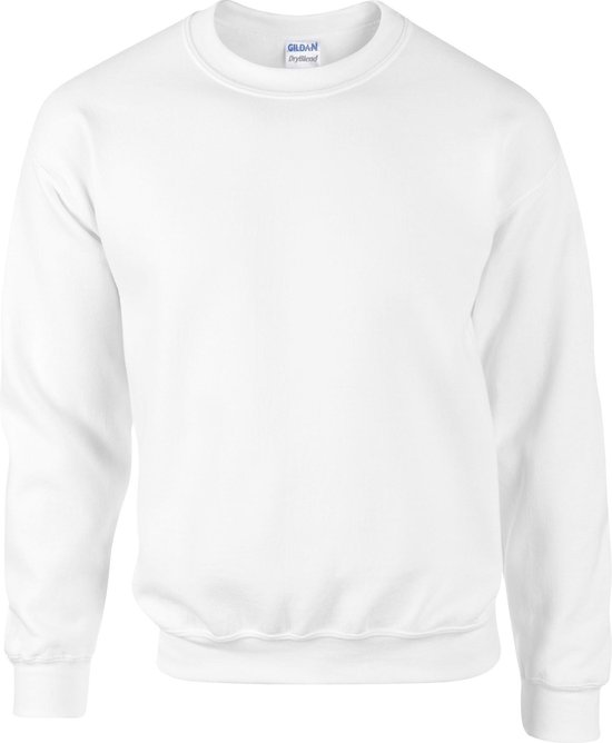 Gildan DryBlend Adult Set-In Crew Neck Sweatshirt (13 couleurs) (Wit)