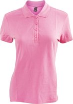 SOLS Dames/dames Passion Pique Poloshirt met korte mouwen (Roze)