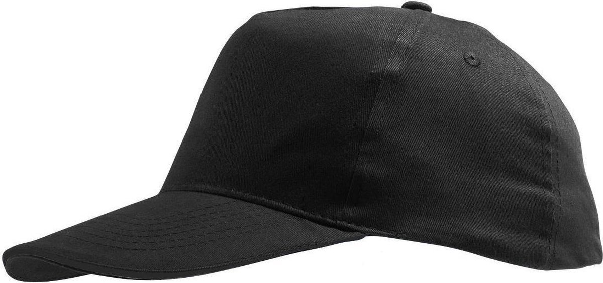 SOLS Kinderen Unisex Sunny Baseball Cap (Zwart)