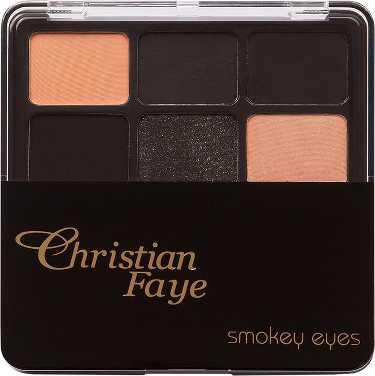 Christian Faye Smokey Eyes Oogschaduwpalette 1 st.