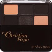 Christian Faye  Smokey Eyes Oogschaduwpalette 1 st.