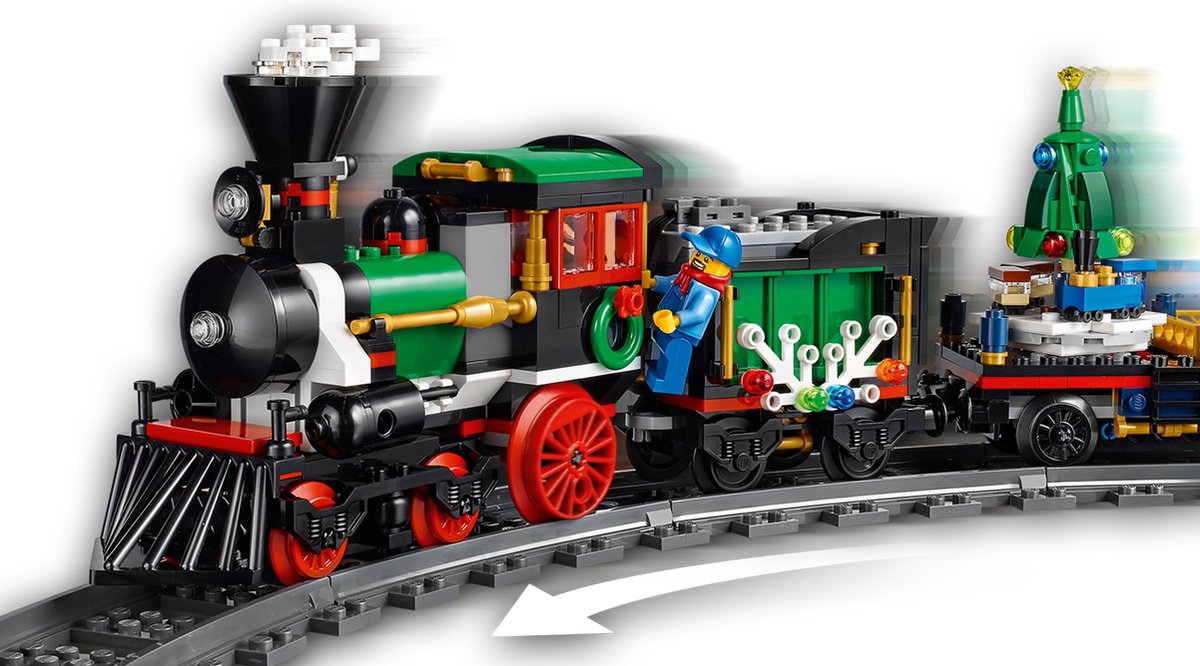 LEGO Creator Expert Le train de Noël - 10254 | bol.com