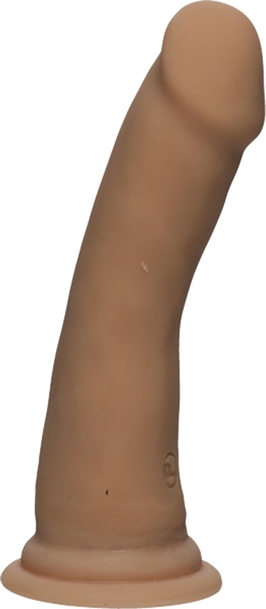 Goedkoopste Doc Johnson - The D - Slim D - 6.5 Inch - ULTRASKYN - Dongs SINGULAR Caramel