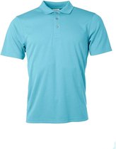 James and Nicholson Heren Actief Polo (Pacifisch Blauw)