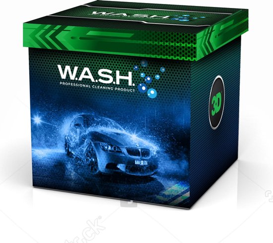 W.A.S.H. AUTO WASSEN & POETSEN MYSTERY KADO BOX - ter waarde van Euro 50,00 - voor de autoliefhebber W.A.S.H. AUTO WASSEN & POETSEN MYSTERY KADO BOX - ter waarde van Euro 50,00 - voor de autoliefhebber