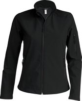 Kariban Dames/dames Hedendaagse Softshell 3 lagen Performance Jacket (Zwart)