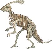 3D puzzel dinosaurus | Parasaurolophus | Bouwpakket | Educatief | Hout | 20.5 CM